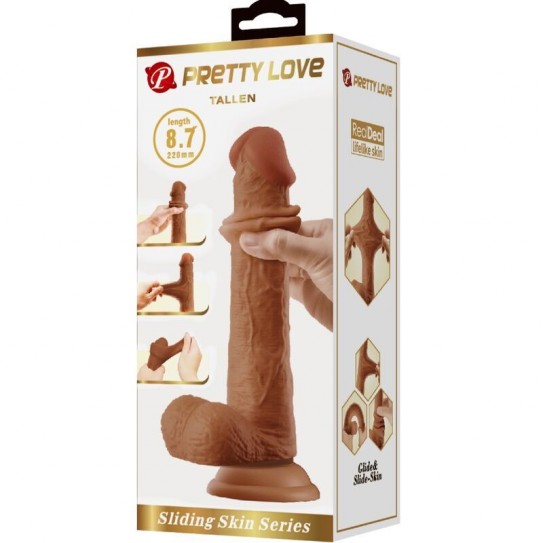 PRETTY LOVE - DILDO REALISTA TAMANHO 22 CM