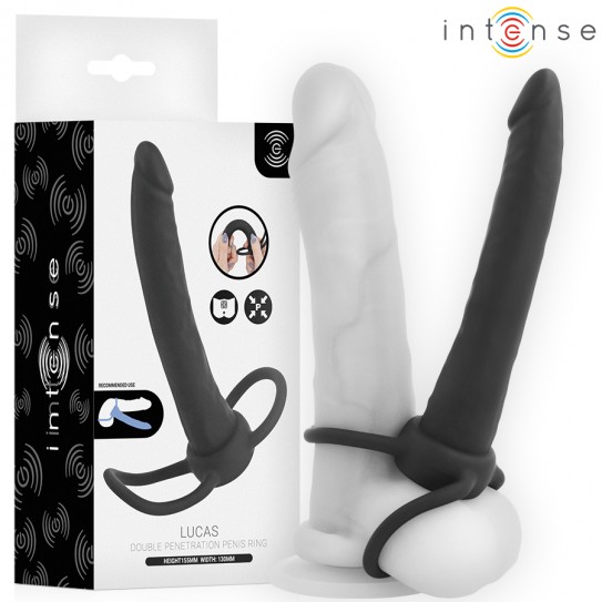 INTENSE - LUCAS DUPLA PENETRAÇÃO SILICONE