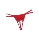 TANGA DE PEROLAS VERMELHA M