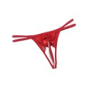 TANGA DE PEROLAS VERMELHA (1) -  M