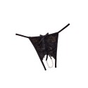 TANGA DE PEROLAS PRETO (A) - TU
