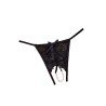 TANGA DE PEROLAS PRETO (A) - TU