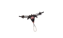 TANGA DE PEROLAS PRETO (B) - TU